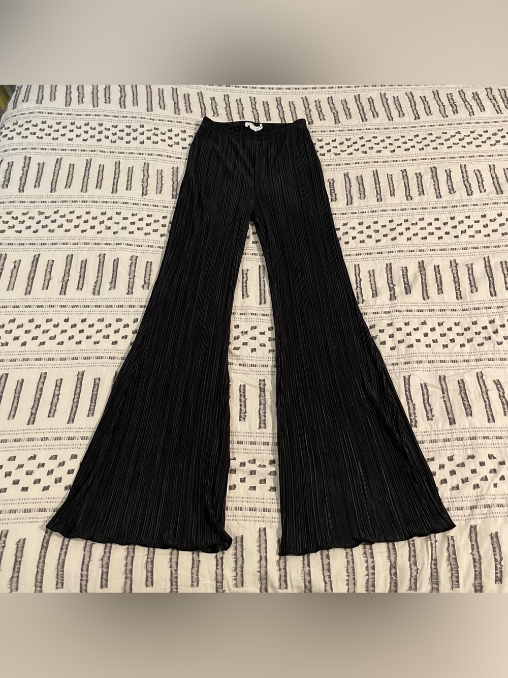 Black Pleated Dress Pants